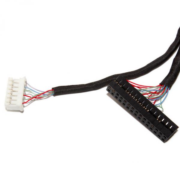 Quality 150MM edp Lvds Cable , ST PHR-6 TO I-PEX 20454-040T 10.1" board for sale