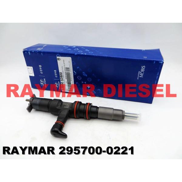 Quality 295700-0221 Diesel Engine Injector DENSO Common Rail Injector For HYUNDAI F Engine 33800-52800 for sale