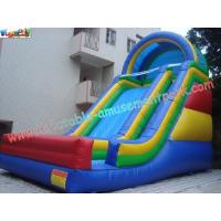 Quality 0.55mm PVC Commercial Inflatable High Slides For Outdoor And Backyard Use 9x 5 x for sale