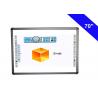 China Portable Electronic Smart Board Interactive Whiteboard For Education 50000Hrs Life factory