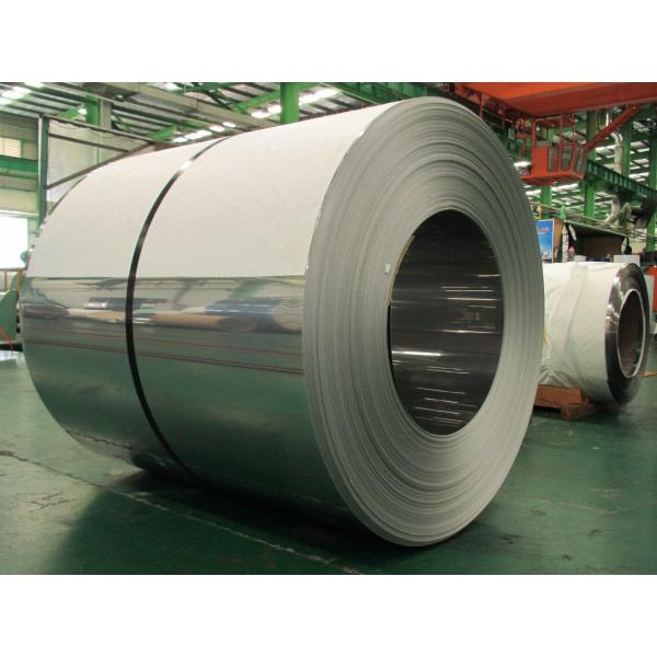 Quality TUV 6mm Thick Polished Steel Mirror Roll 1500 Width BA Stainless Steel Coil for sale