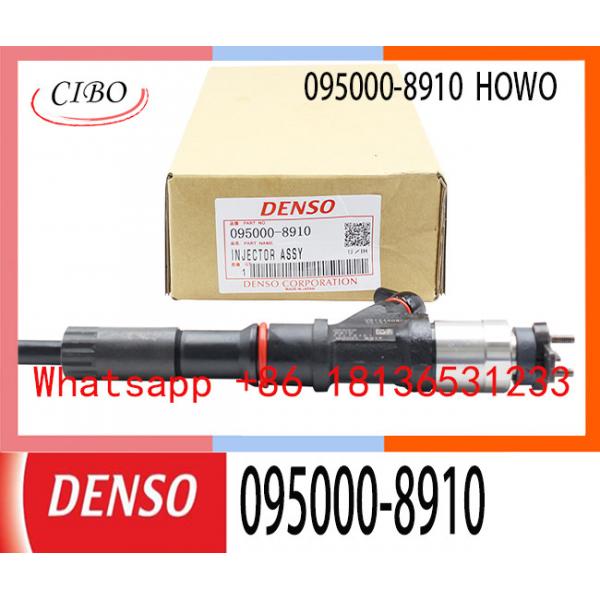Quality 095000-8910 095000-8010 VG1246080106 DENSO Fuel Injector for HOWO A7 for sale