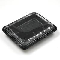 Quality Food Grade PP Disposable Takeaway Containers Rectangular Transparent for sale