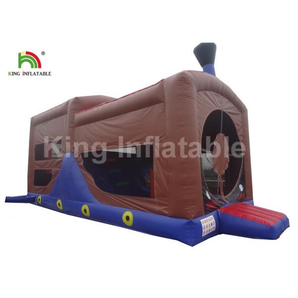 Quality Children Inflatable Jumping Castle , 0.55mm PVC Commercial Inflatable Trampolines for sale