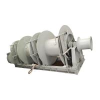 China 75KW Power 118KN Marine Hydraulic Winch For 50000T Products Tanker factory