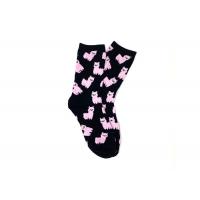 China Cute Alpaca Pink Womens Fancy Socks Ankle Boot Socks For Women factory