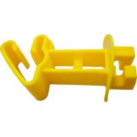 China CTN 5mm Wire T Post Electric Fence Insulators For Electric Fencing System With Yellow Color factory
