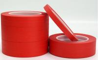 China Heat-resistant Strong Adhesion Colored Masking Tape / Red Duct Tape factory