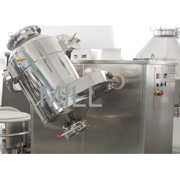 Quality Chemical 3d Powder Mixer Industrial Stainless Steel Capacity 180-4000l for sale