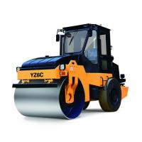 China 42 Kw Road Construction Equipment , Super 6 Ton YZ6C Closely Road Shoulder Compactor Single Drum Vibratory Roller factory