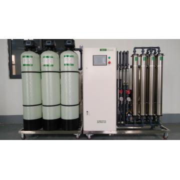 Quality 99.80% 500LPH RO EDI Water Treatment System With PLC Control for sale