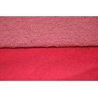 Quality Solid Sherpa Solid Pu Bonded Fleece Fabric 600gsm Fur for sale