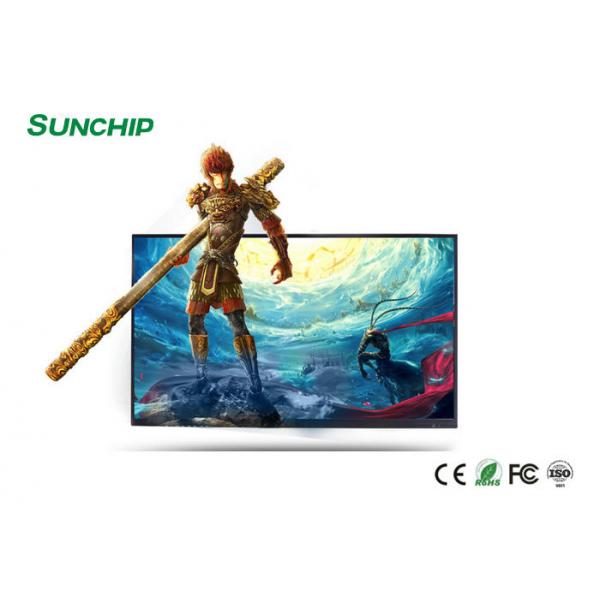 Quality 43 Inch LCD Wall Mounted Digital Advertising Display With WIFI LAN 4G LTE for sale