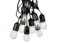 Buy cheap 48FT Outdoor Light String Set E26 E27 S14 Edison Bulb Low Voltage IP65 from wholesalers
