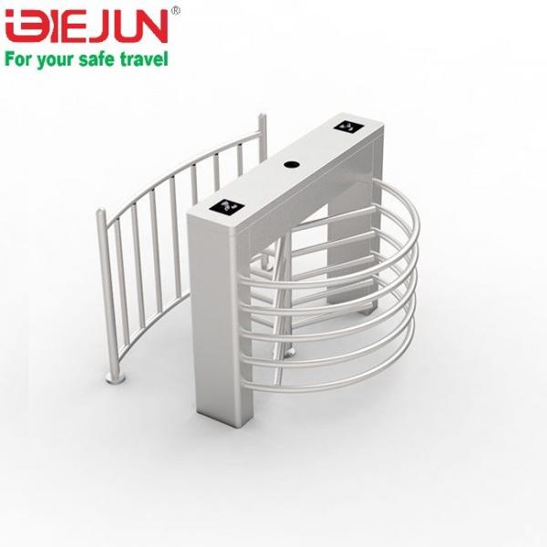 Quality School Half Height Turnstile Access Control System 450mm Arm Length 45kg for sale