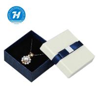 China Necklace Luxury Gift Packaging Boxes / Cardboard Gift Boxes With Lids factory