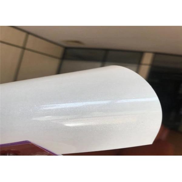 Quality 0.3mm White High Gloss Pvc Film Roll Furniture Membrane Doors for sale