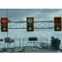 China Outdoor Digital LED Traffic Sign Boards , Reversible Lane Sign Low Thermal Impact Resistant factory