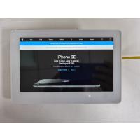 China 7 Inch No Button Kiosk Industrial Application Flush Wall Android Touch Panel Support POE 9-24V Power Supply factory