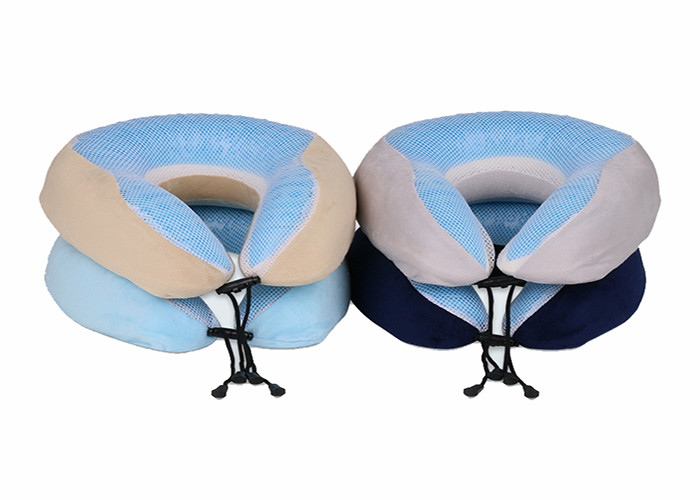 Ergonomic Prevent Neck Sore Gel Neck Pillow Cooling Beads Travel