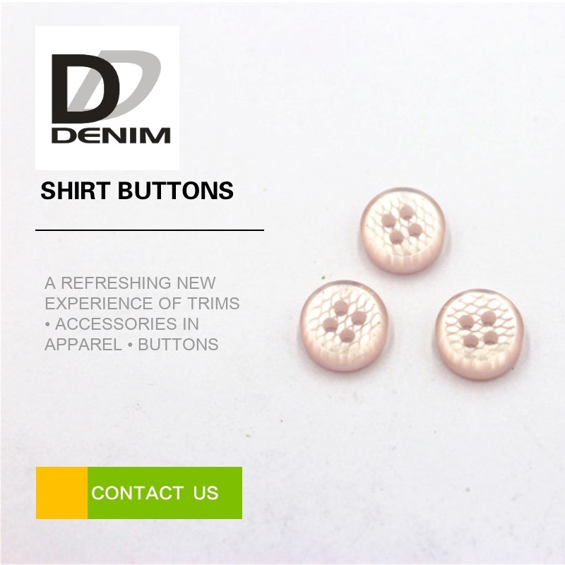 China Pink Pearl Unique Shirt Buttons 4 Holes High Temperature Resistance factory