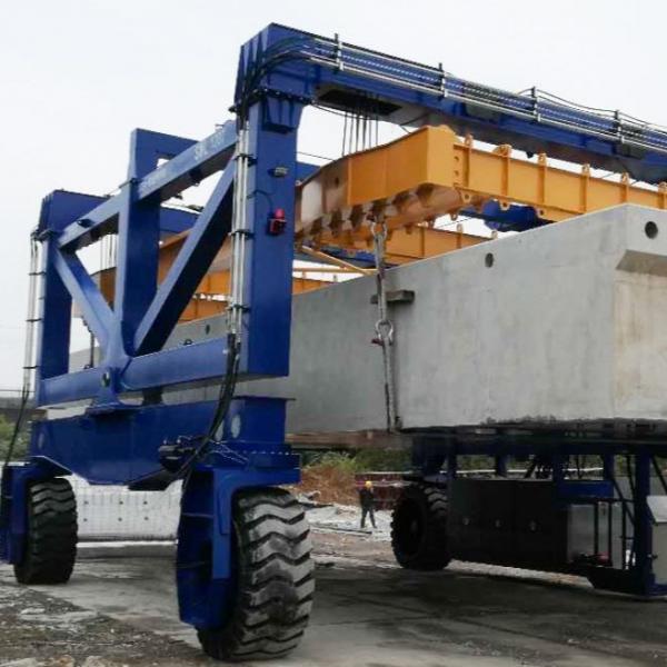 Quality Prefab House Straddle Carrier Crane 120T Highly Customized Straddle Carrier Container Crane for sale
