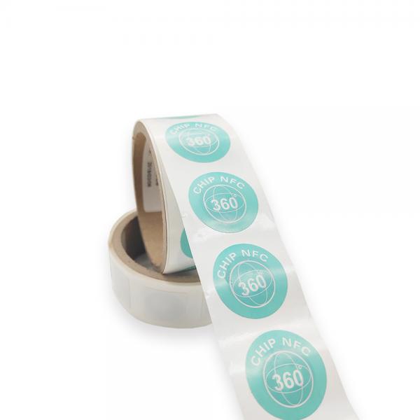 Quality Color Printing RFID NFC Tags NFC Tag Label PET / PVC Material for sale