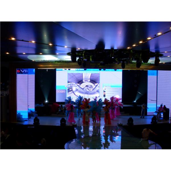 Quality 32W 1200cd/m2 Indoor LED Screens , P4.81 Rental Led Display Screen In Video for sale
