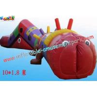 China Funny Backyard Outdoor Playground Kids Commercial Big Inflatable Obstacle Course factory