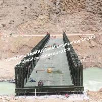 China Prefab Project Delta Bridge Truss Temporary Bailey Light Q345B Steel Structure factory