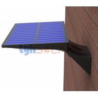 Quality Whale Tail Shape Solar Motion Sensor Led Wall Light Smd2835 Chips for sale