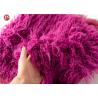 China Toys Mongolian Fur Fabric , Upholstery Super Luxury Faux Fur Fabric Hometextile factory