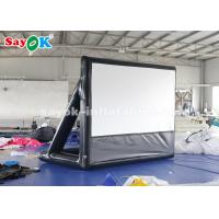 China Airblown Inflatable Outdoor Movie Screen 2.63×3.4m Projection Cloth Outdoor Inflatable Movie Screen For Science Centers factory