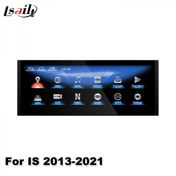 Quality Lsailt 10.25 Inch Car Multimedia Android Carplay Screen For Lexus  IS350 IS200T IS300H IS250 for sale