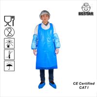 Quality Healthcare Disposable Protective Apron PE For Hospital Restaurant for sale
