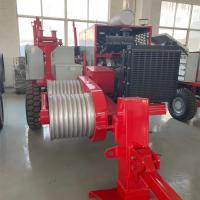 China Bull Wheel Cable Pulling Max 9T Transmission Line Stringing Equipment factory
