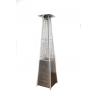 China Tall Quartz Glass Tube Patio Heater , Powder Coated / Stainless Steel Gas Patio Heater factory