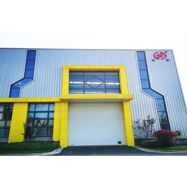 Quality Standard PVC Exterior Industrial Sectional Doors With Single Phrase , Vertical Lift Door for sale