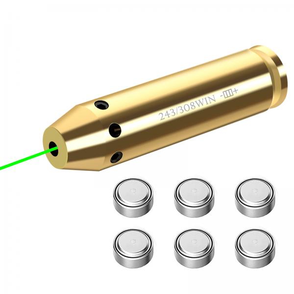 Quality OEM Bore Laser Sight Lightweight 243 308 Green Dot Boresight for sale
