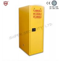 China Dualvents  Steel Slimline Chemical Oil Storage Cabinet Painted Lockable With Leak Proof Sump factory