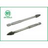 China Hex Shank Metric Masonry Drill Bits Cross Carbide Tip For Glass / Ceramic Tile factory