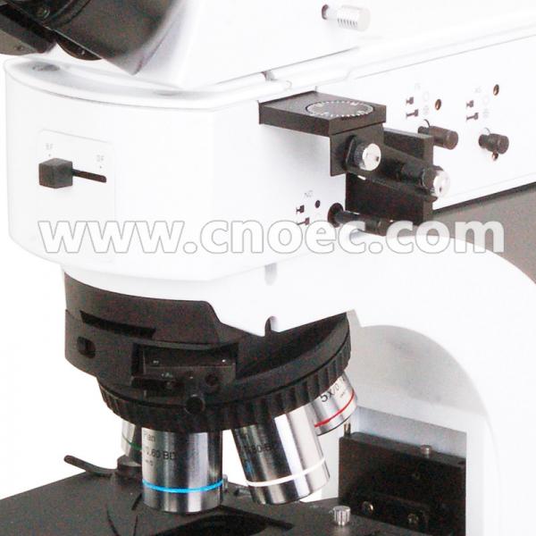 Quality Infinity Trinocular BF / DF DIC Metallurgical Optical Microscope Halogen Light for sale