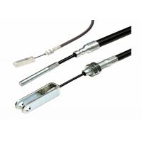 Quality Customized Parking Brake Cable / Long Brake Control Cable Construction Machinery for sale