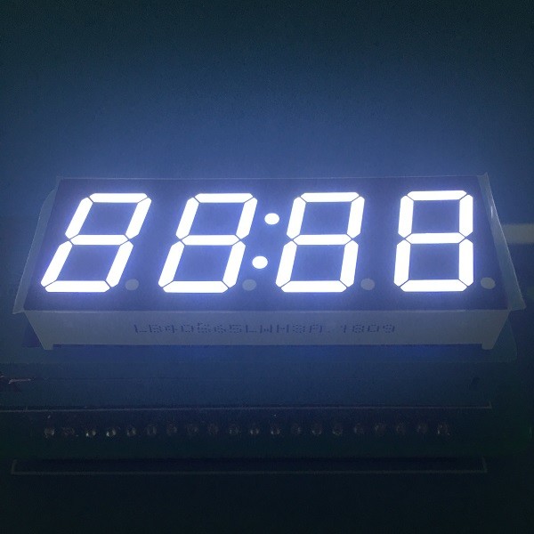 Quality High Brightness 0.56" LED Clock Display Ultra White Color Low Power Consumption for sale