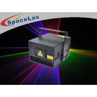 China Dust Proof IP52 Stage Laser Projector  3W RGB Full Color With ILDA Laser Controller factory