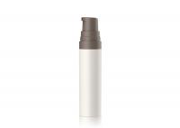 China Small narrow airless bottle pp cosmetic sample snap on design factory