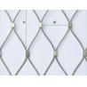China Durable Stainless Steel Zoo Mesh , animals cage Wire ropeMesh For Giraffe fencing factory