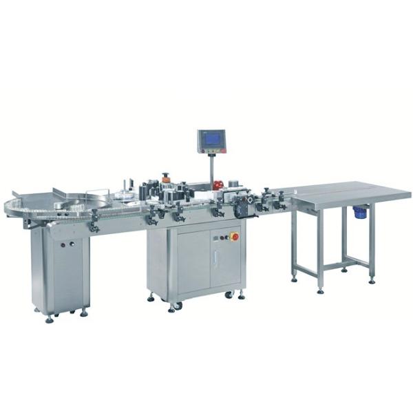 Quality SS304 Beer Glass Bottle Labeling Equipment Tabletop Round Bottle Labeler for sale