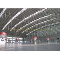 China Waterproof Project Houses Steel Roof Trusses , Prefab Roof Trusses factory