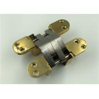 China Gold 180 Degree Concealed Hinge / Industrial Concealed Cabinet Hinges factory